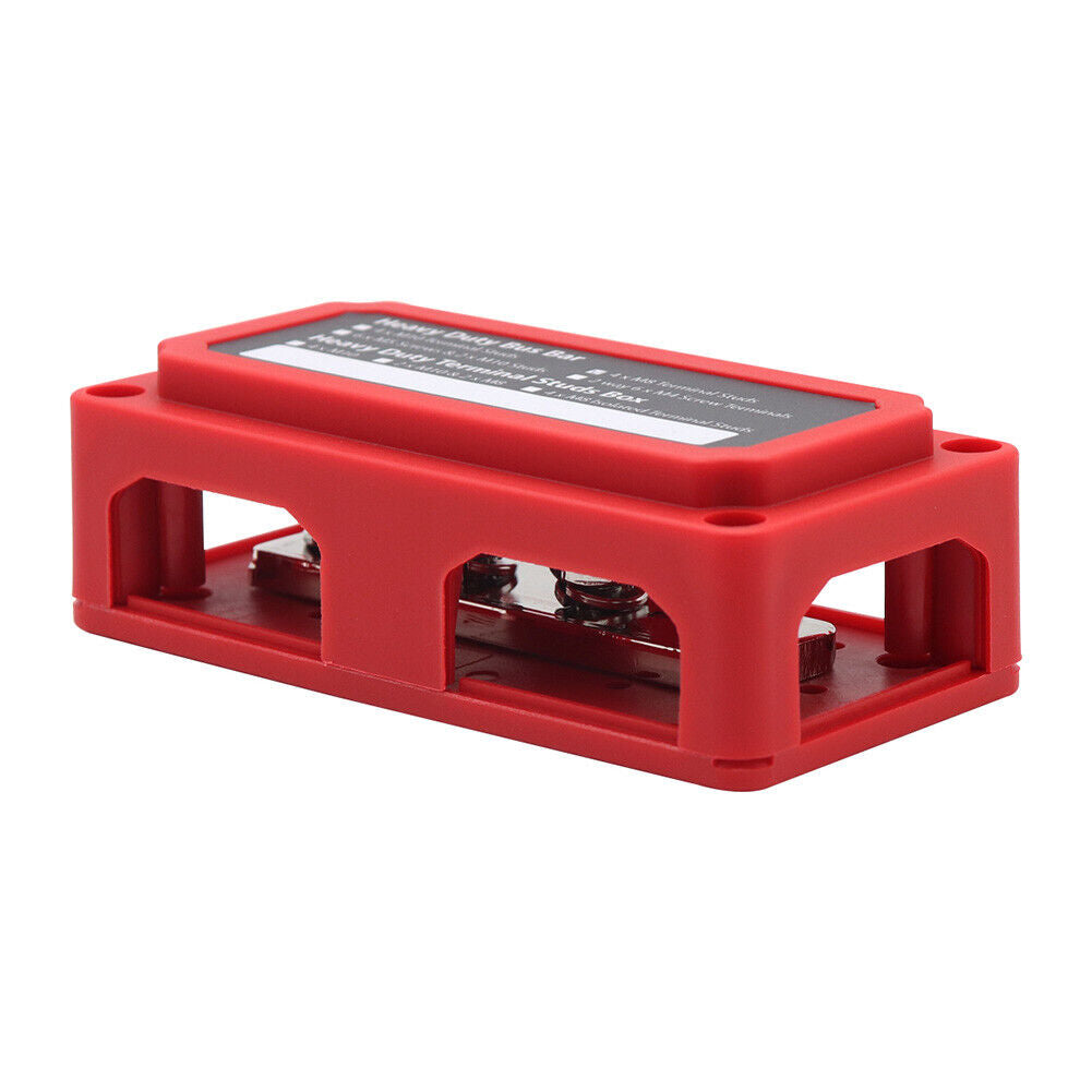D4 Terminal Studs Bus-Bar Box C 48V 300A Car Ship Power Distribution Block