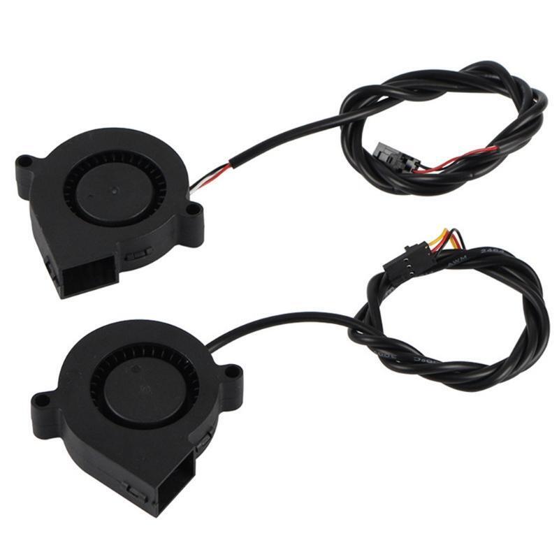 Dual Ball/Sleeve Bearing Brushless Cooling Turbine Fan 2Pcs Prusa I3 Mk3 5V 2Pin