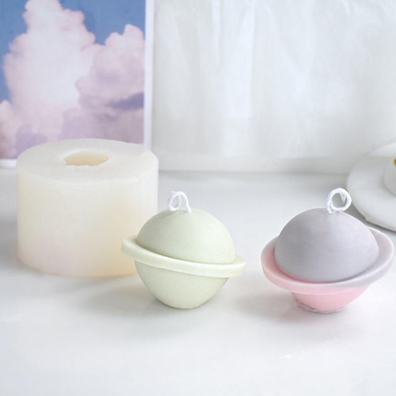 Planet Silicone Mold Wax Melt Polymer Aromatherapy Making Handmade Cupcake