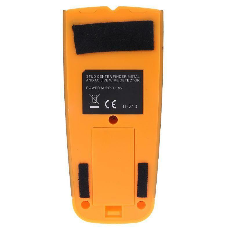 Yellow TH210 Wall Thickness Gauge Without Battery Backlight Stud Metal AC Wire