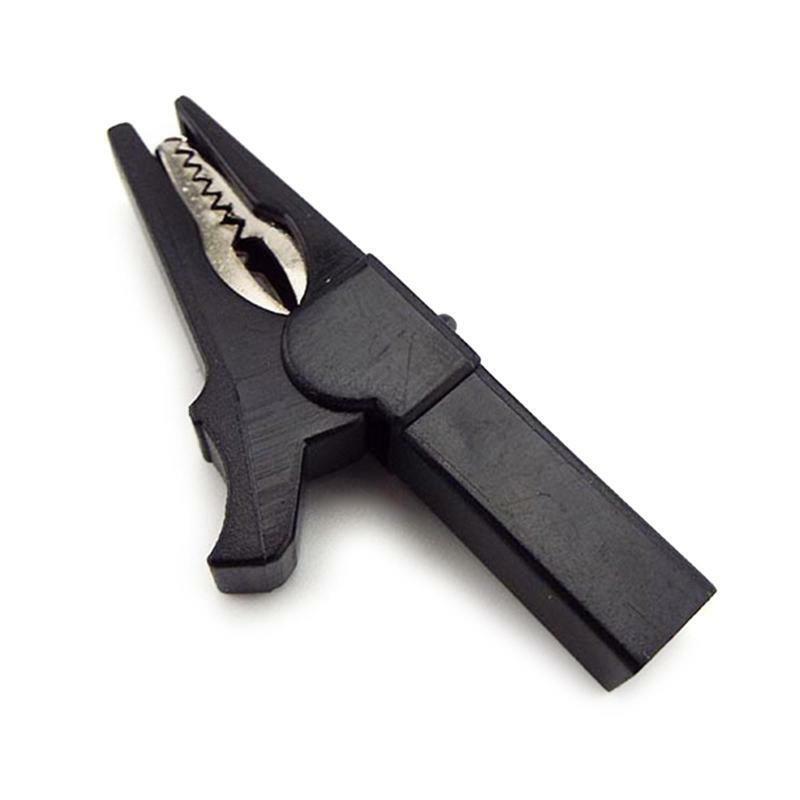2Pcs Alligator Clip 55mm Crocodile Electrical Clamp Testing Probe Insulated Clip