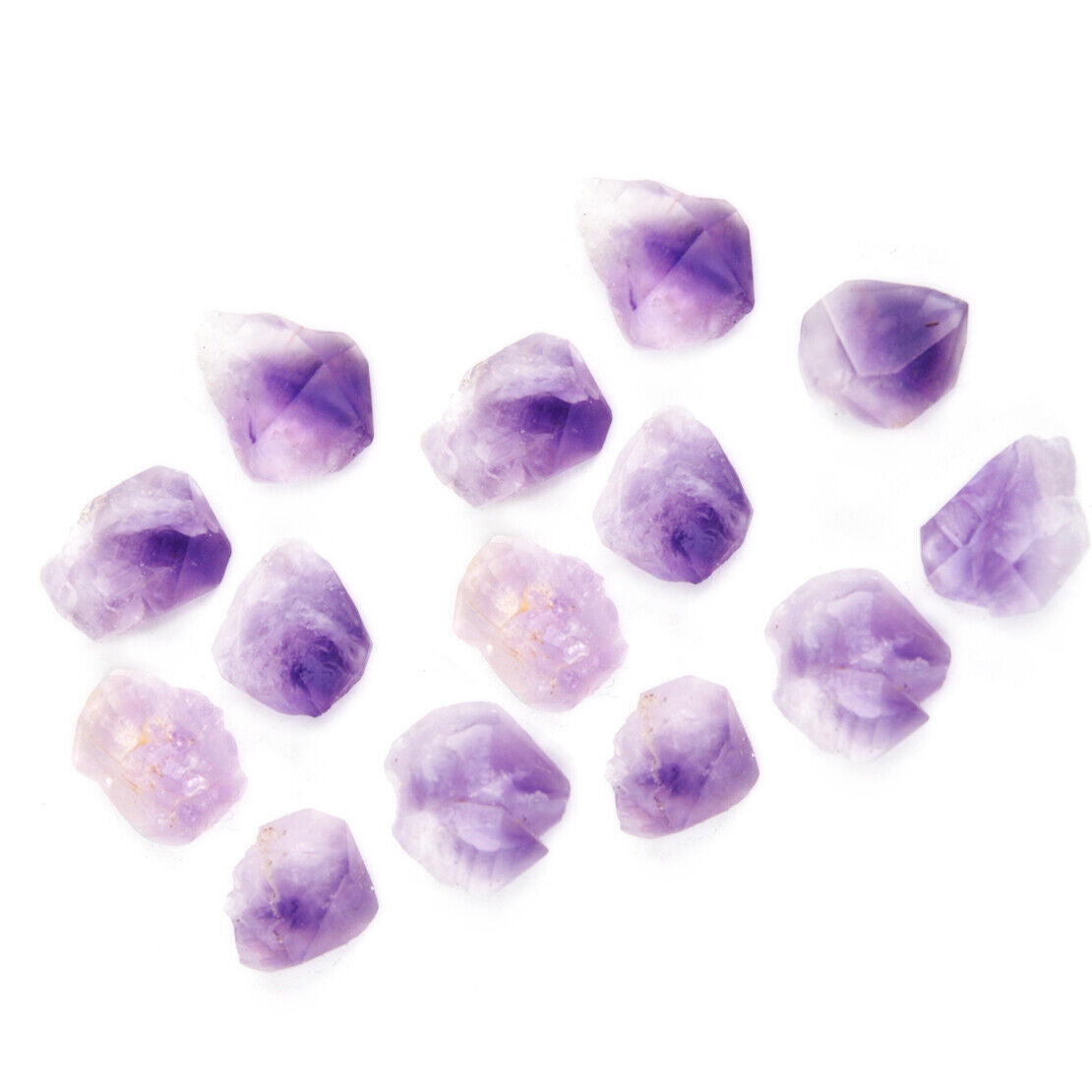 Rough Natural Amethyst Point Quartz Freeform Purple Crystal Rock Specimen Li