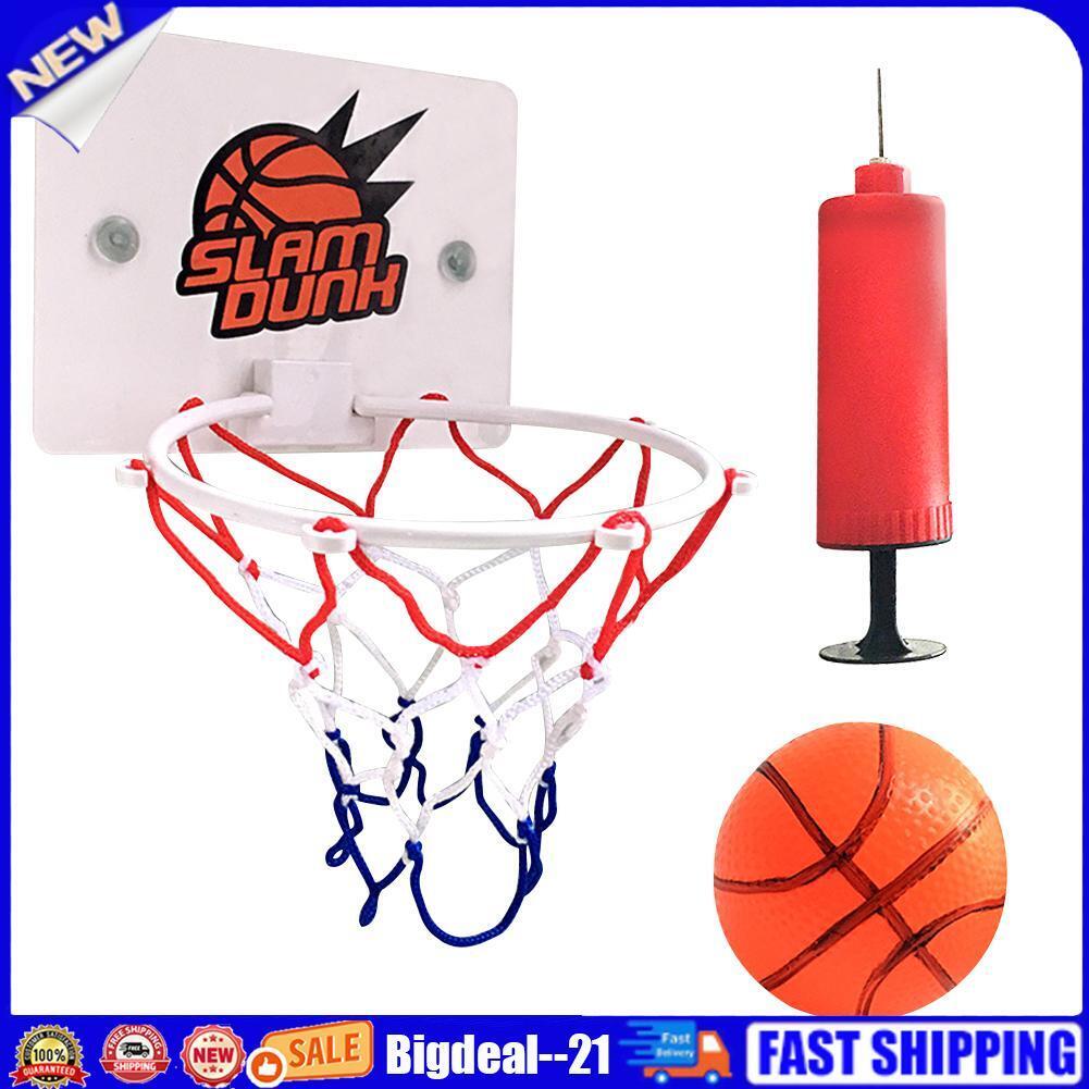 Mini Basketball Backboard Hoop Netball Board Box Set Kids Indoor Ball Game