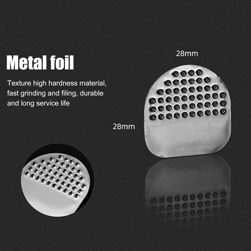 8pcs Self-Adhesive MTB Bike Tire Repair Patches Set w/ Tire Polishing Pad