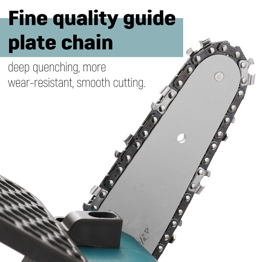Metal Alloy Sharp Electric Chainsaw Saw Chains Blade Garden Tool (6 inch)