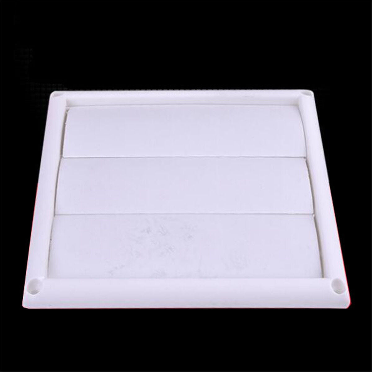 Plastic Air Vent Grille Cover 3 Gravity Flaps Wall Ventilation Grille With Net