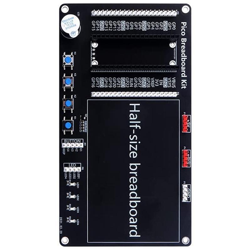 Raspberry Pi Pico Breakout Breadboard Testing Circuit Board Portable Pico Module