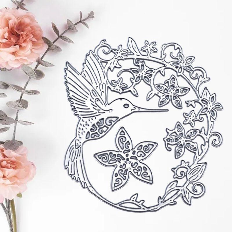 Hummingbird Garland DIY Handicrafts Cutting Dies Metal Cutting Stencils Stamp
