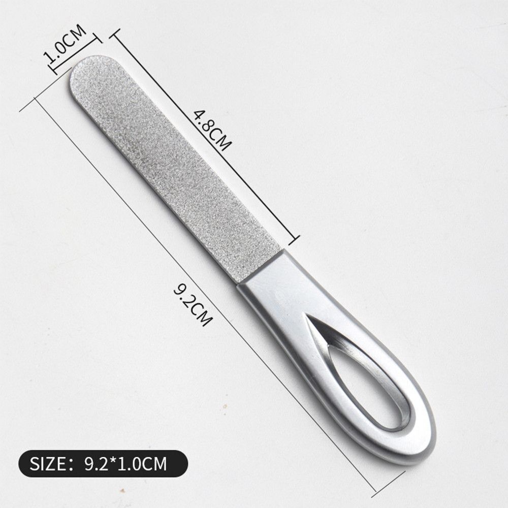 Grinding Rod Nail Art Tools Nail File Stainless Steel Manicure Pedicure Scrub