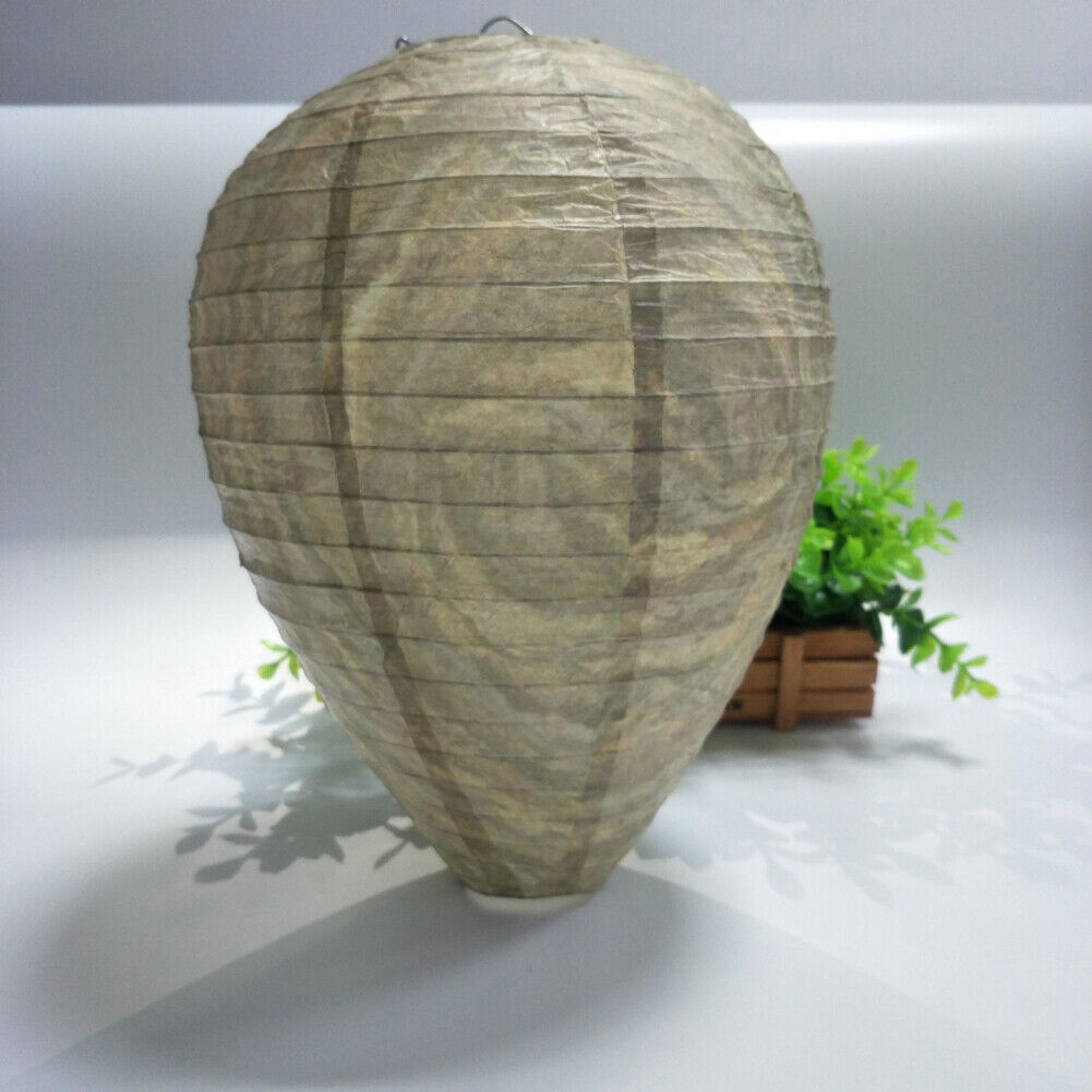 11x8.7 inch Eco Friendly Wasp Nest Decoy Repellent Hanging Wasp Deterrent