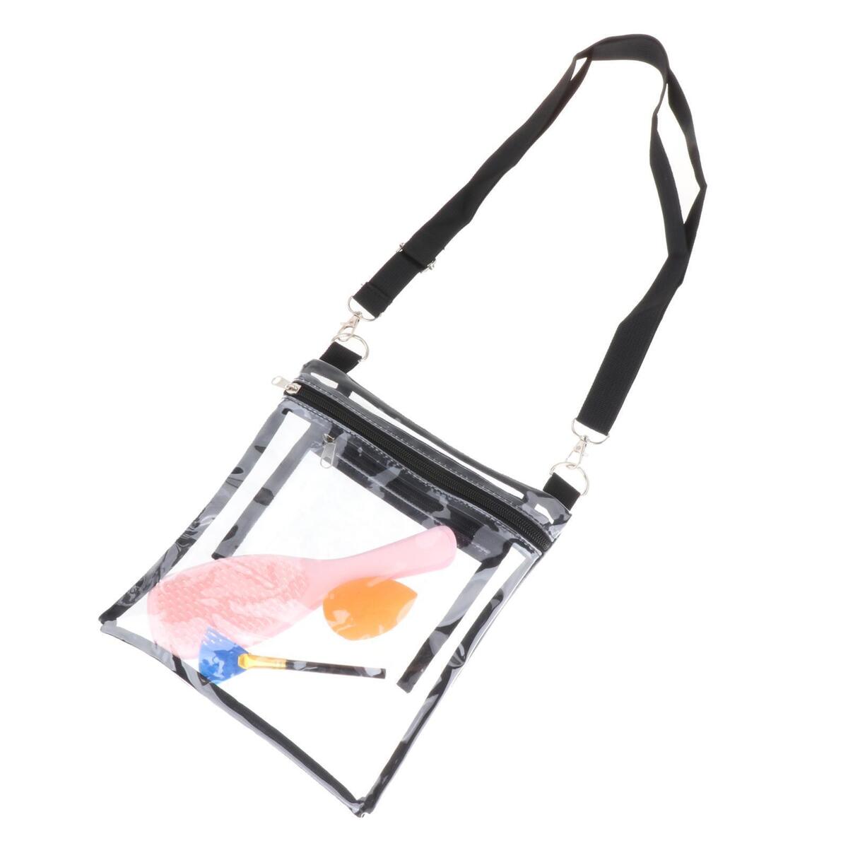 Clear Bag Stadium Approved Tote Purse Adjustable Strap for Sports Events