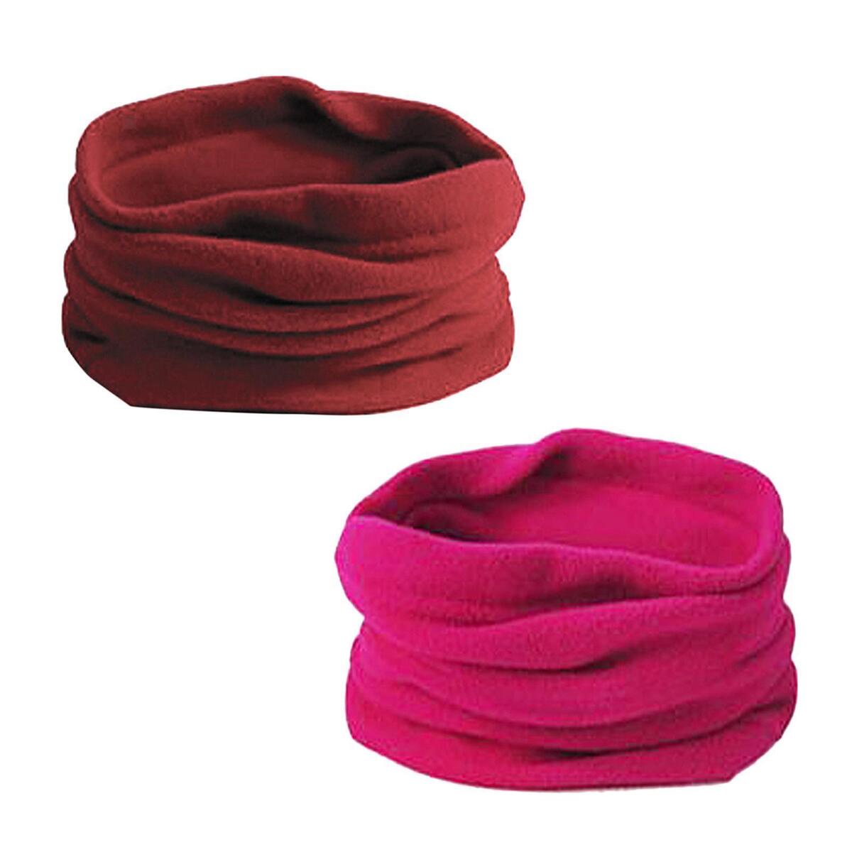 2x Neckwarmer Thermal Polar Fleece Snood Scraf for Motorbike Cycling Riding