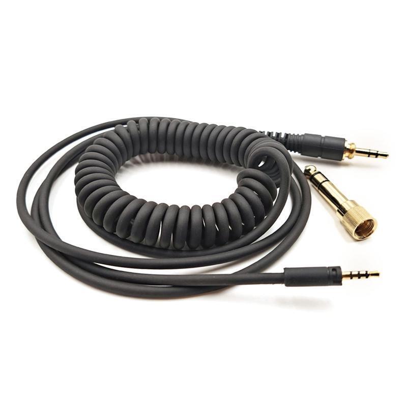 Coiled Audio Cable Cord 6.35mm Adapter for Momentum,Momentum 2.0 HD4.30 HD400S