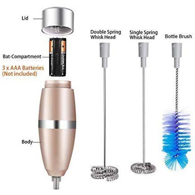 Handheld Electric Milk Frother Foam Maker Whisk Mixer Stirrer Coffee Egg Beater