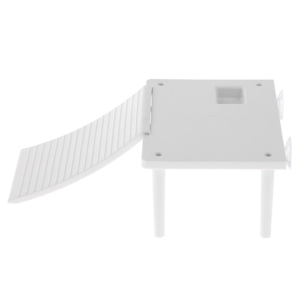 Aquarium Reptile Turtle Basking Platform Floating Island Climbing Ramp Ladder