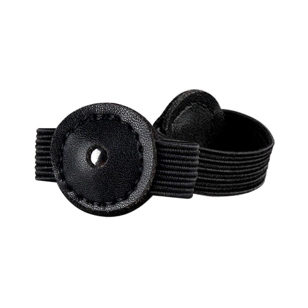 2Pcs Magnetic Foot Massage Toe Rings for Man and Woman, Tool Small Black