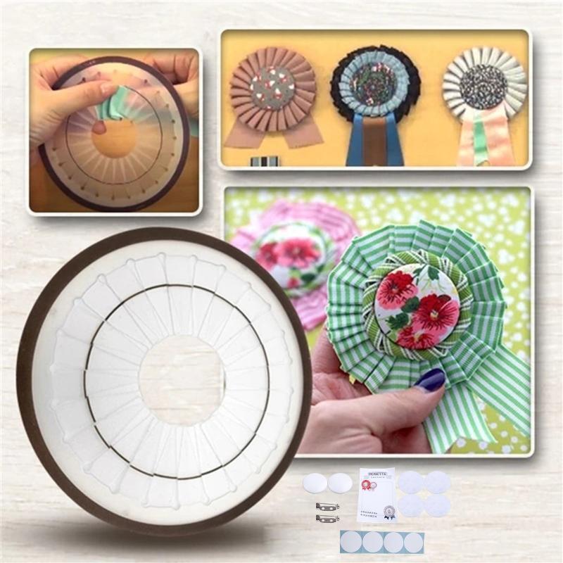 Large Rosette Maker Round Yo-Yo Maker Sewing Crafts Embellishment Rosette Maker