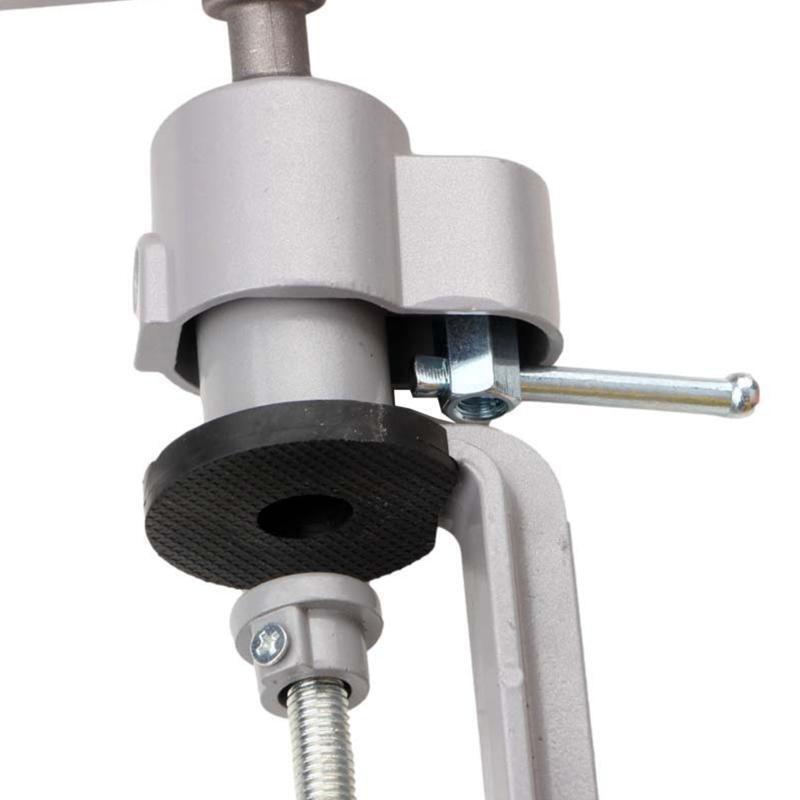 Electric Drill Stand Holder Practical High Carbon Steel 360° Bench Vises Clamp