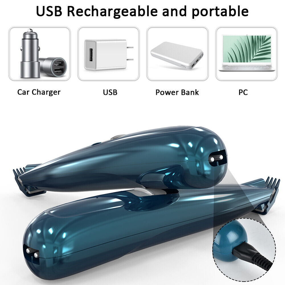 Electric Dog Hair Clippers USB Grooming Haircut Trimmer Shaver Cutter Set