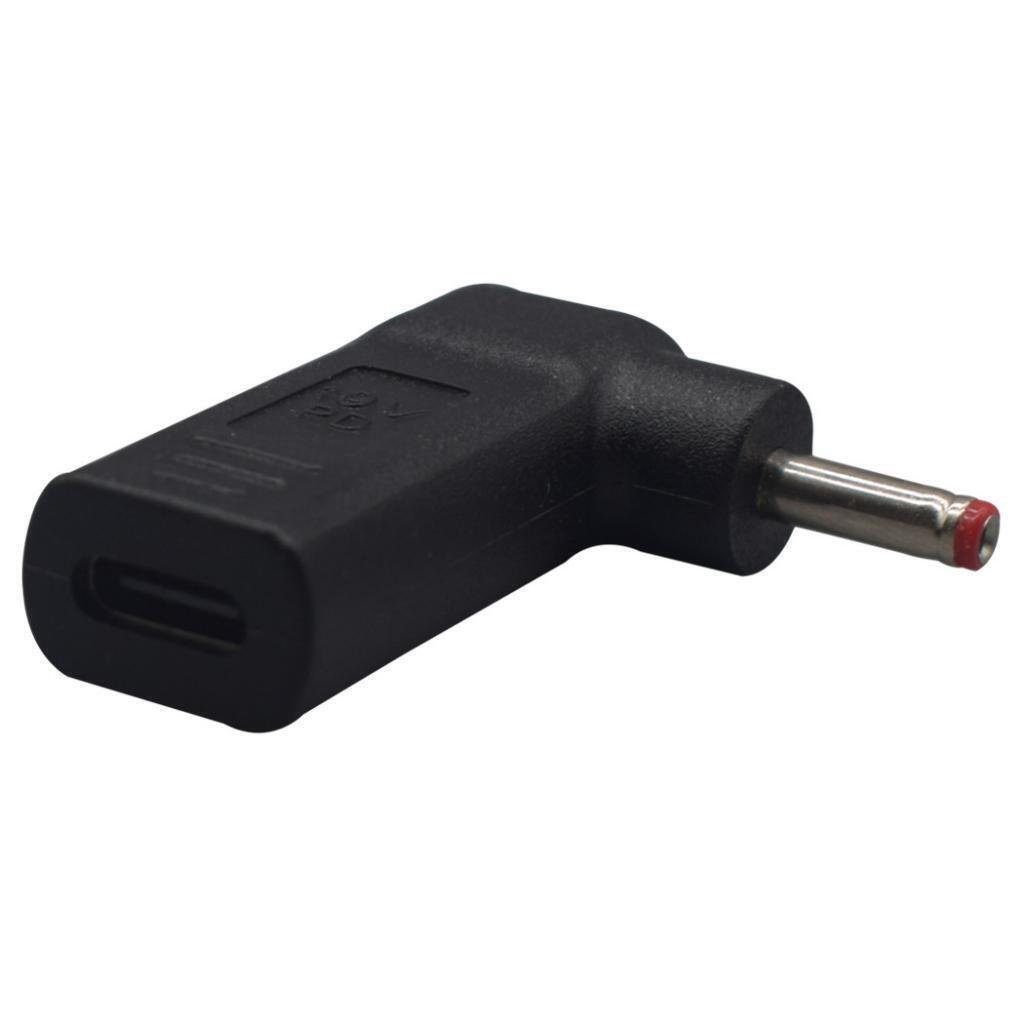 Type C Female To 3.5 X 1.35 Mm Male Charging Adapter Power Supply Adapter AC