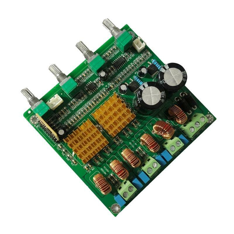 1 Pc Bluetooth-compatible High Power Bass AMP 3 CH 50Wx2+100W Amplifier Board