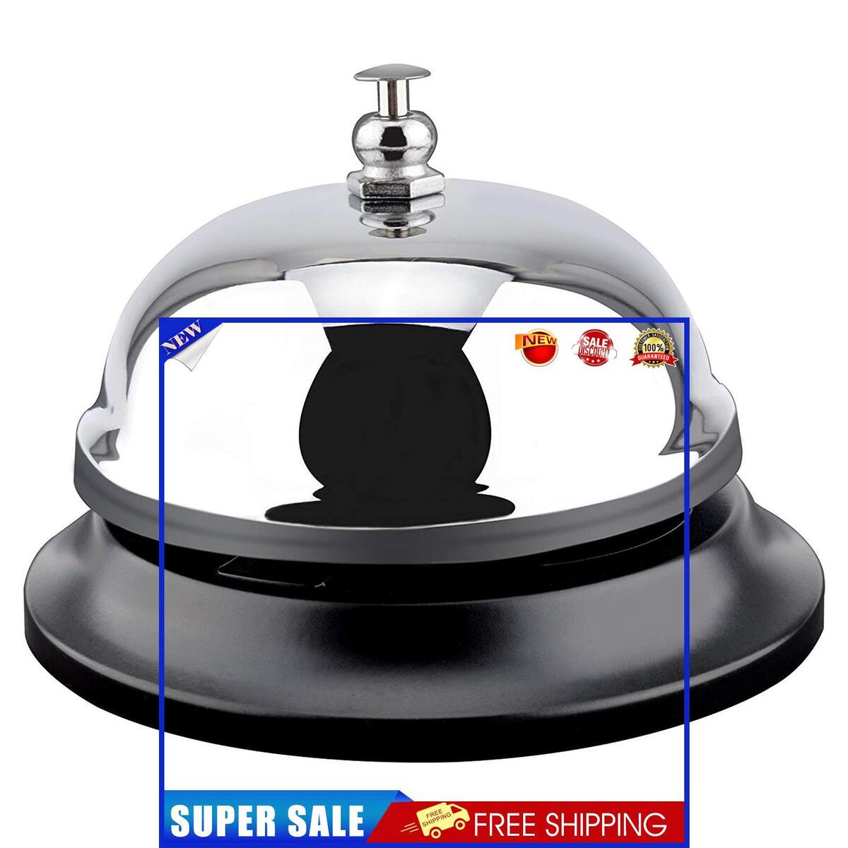 Call Bell - Reception Ringing Desk Bell Service Bell for Elderly and Kids