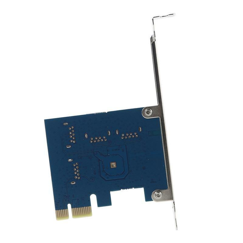 PCI-E 1x to 4x Adapter Board Extension Card PCI-E 1 to 4 USB 3.0 Adapter Card