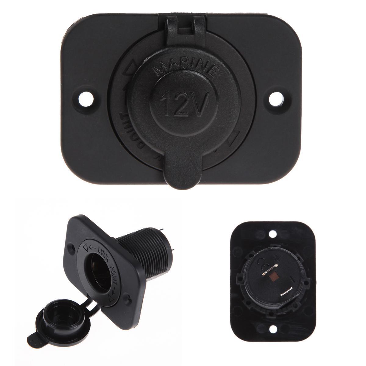 Cars yacht 12V cigarette lighter charger car charger with female panel