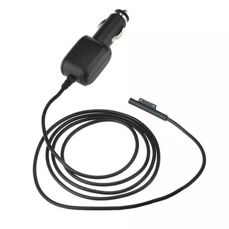 Car Charger Adapter 15V3A Car Power Supply USB Charging for Surface Pro 7/6/54/3