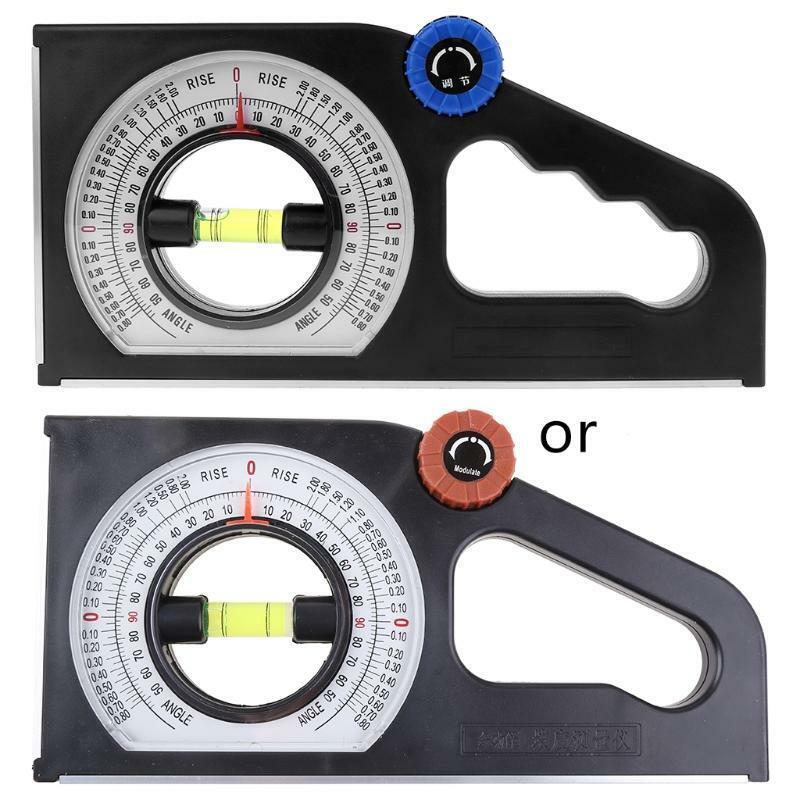 Magnetic Slope Measuring Universal Bevel Protractor Angle Level Declinometer