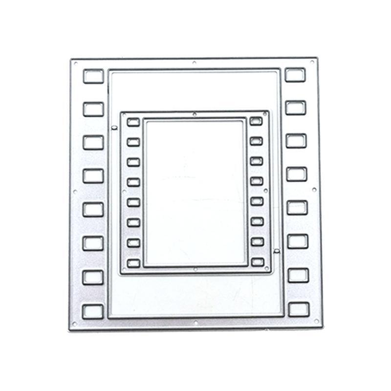 Rectangle Movie Frame Metal Die Cuts for DIY Paper Art Crafts Photo Album Decor