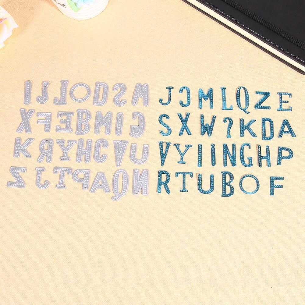 28pcs Slogan Series DIY Cutting Dies Stencil Scrapbook Embossing Template