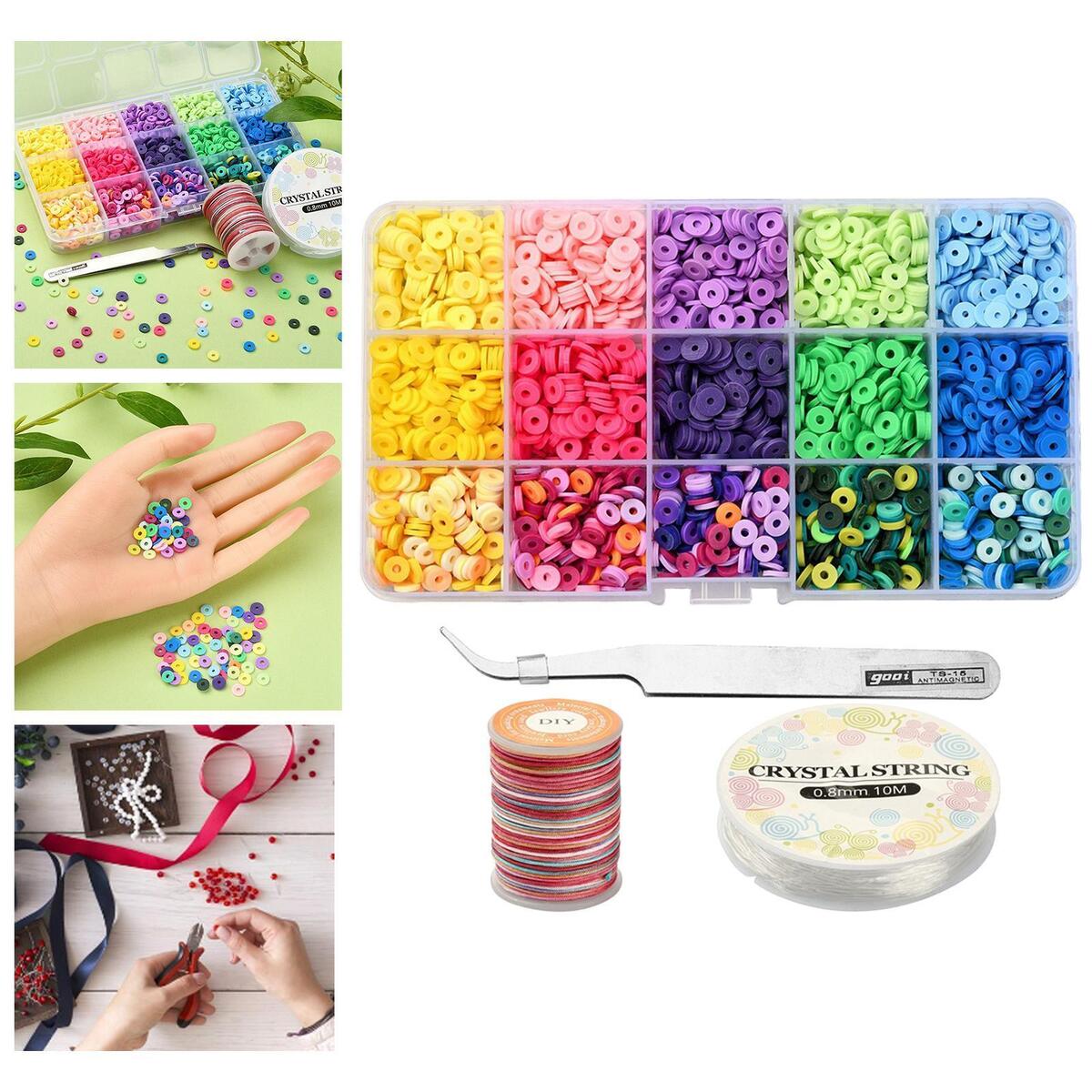 Polymer Clay Spacer  Jewellery Making Kit Clay  Kit
