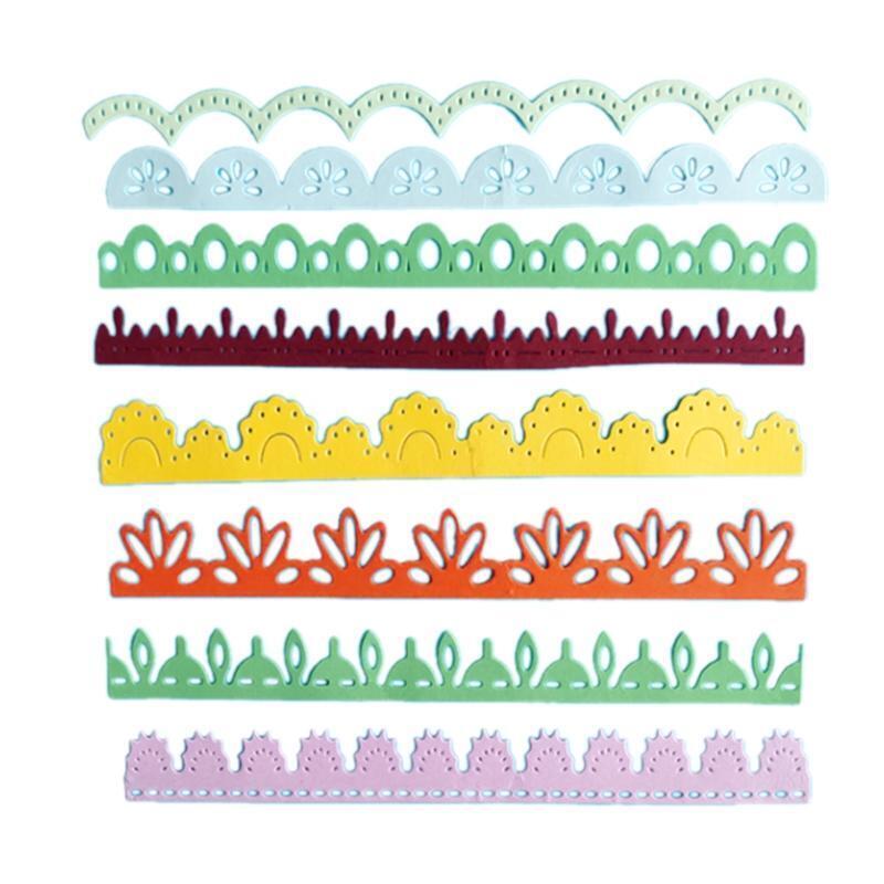 Flower Grass Metal Cutting Dies Photo Album Decoration Accessories DIY Crafts