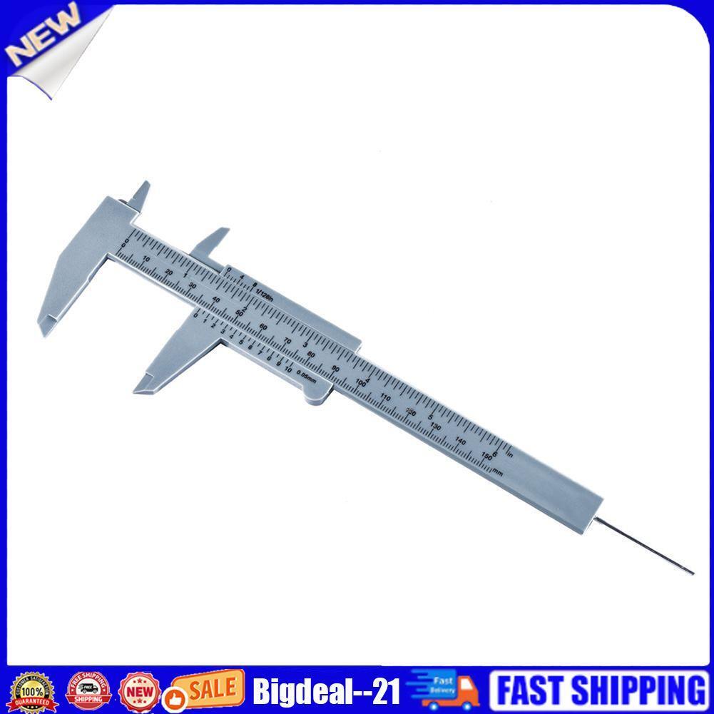 150mm Plastic Eyebrow Measuring Caliper Ruler Permanent Makeup Tattoo Tool