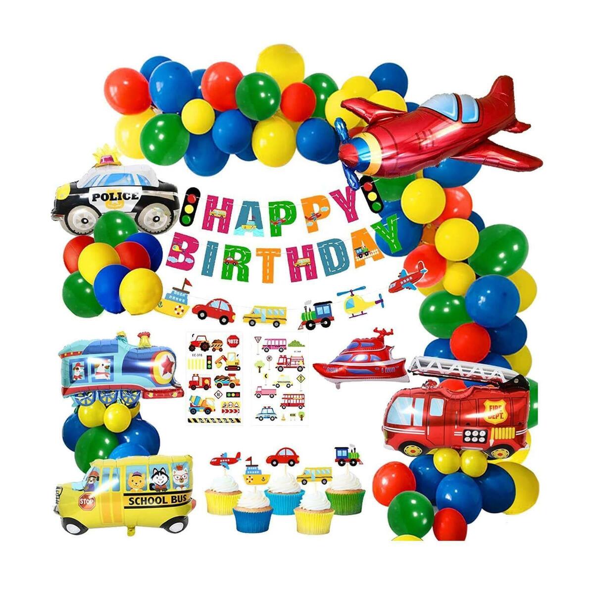 Transportation  Supplies Truck  Balloons for Wedding