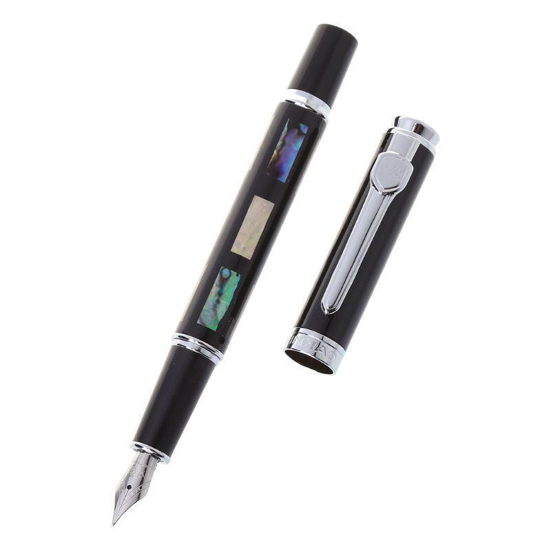 Fountain Pen Medium Nib 0.5mm Business Supplies For School Student Plum Blossom