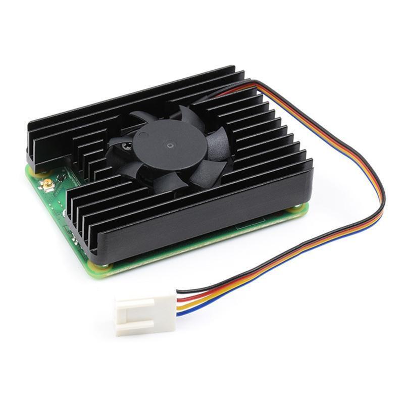 CM4 Embedded Heatsink Cooler Radiator PWM Fan for Raspberry Pi 3 B Computer CM4