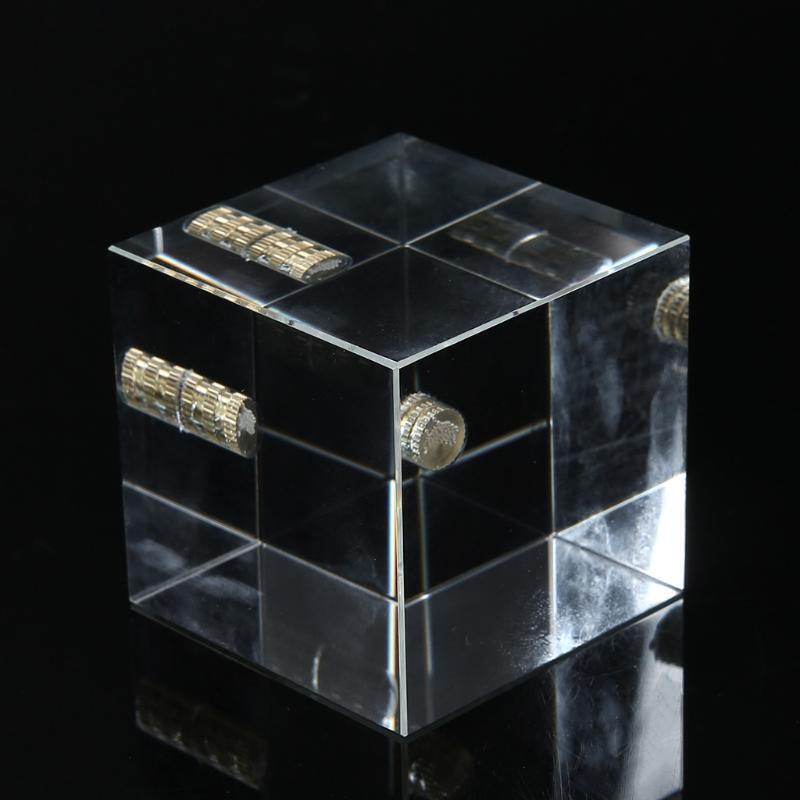 48mm Cube Square Quarter Nut Prism Optical Glass for Wedding Portrait Landscape