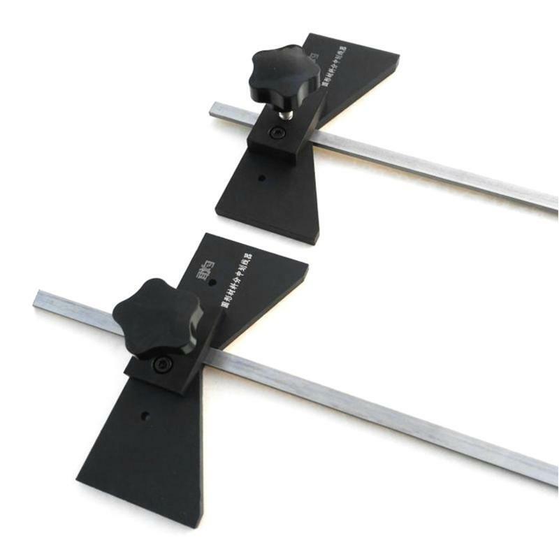 Convenient Quick Mark Center Point Circle Ruler Point Finder Gauge Line Scriber