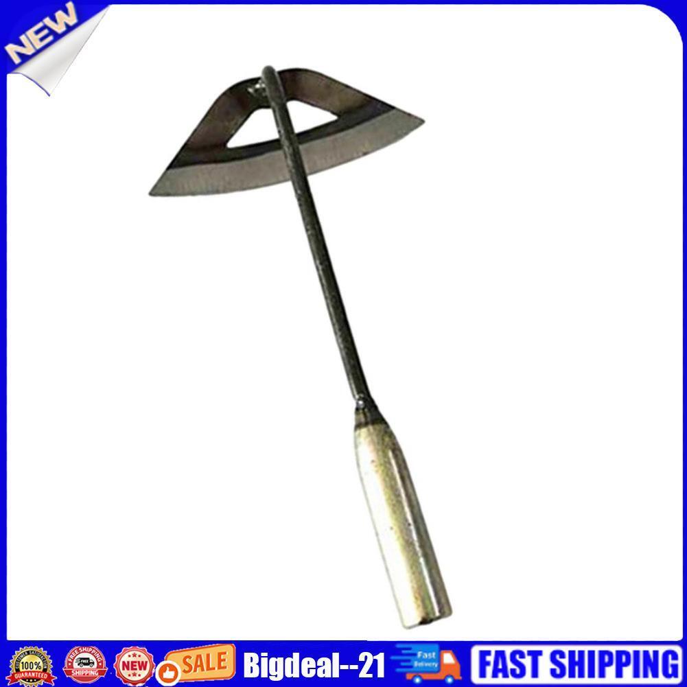 Steel Weeding Shovel Farm Tool Handheld Hollow Hoe Agriculture Rake Tool