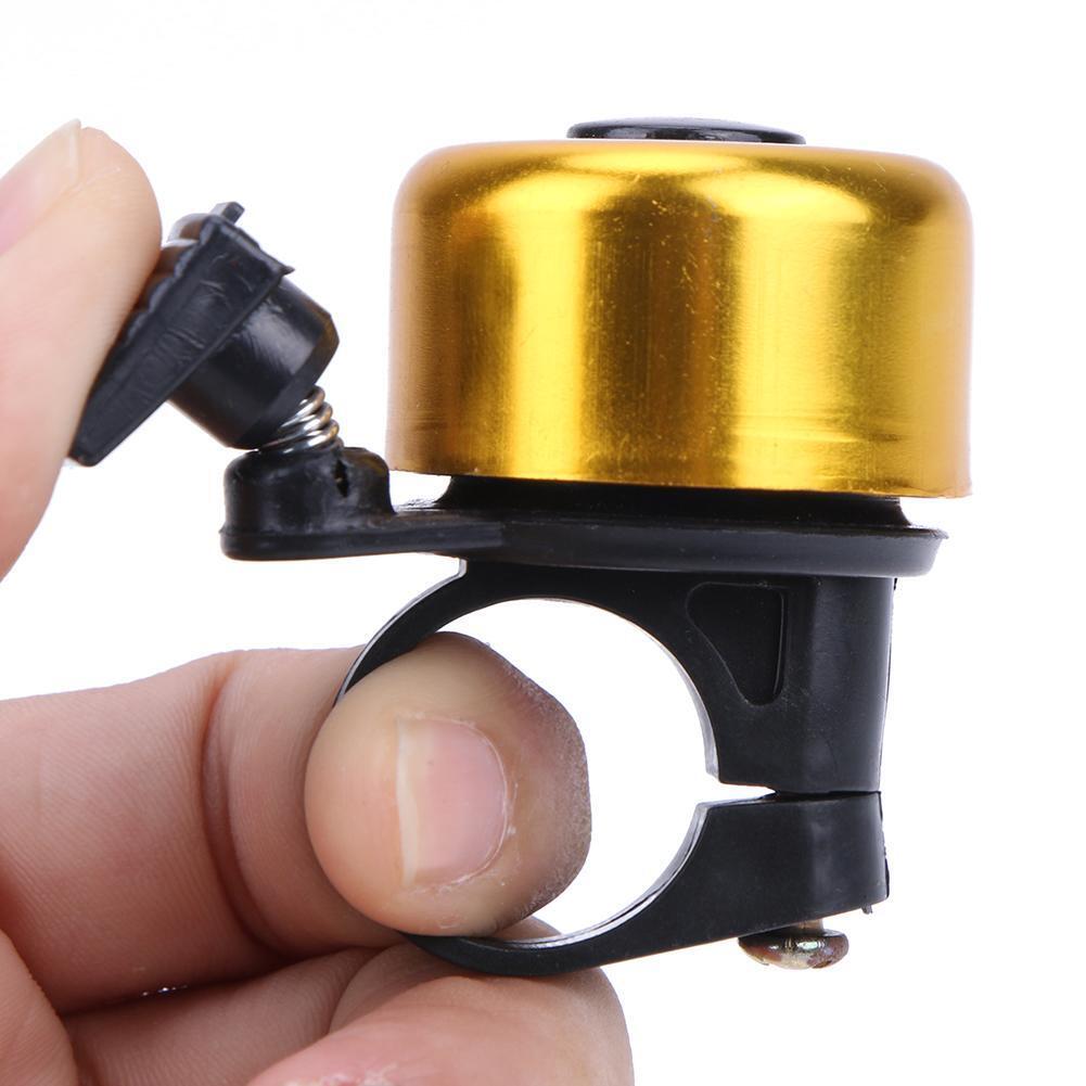 Aluminum Bicycle Bell Bicycle Alarm Bicycle Horn Bike Ring Yellow