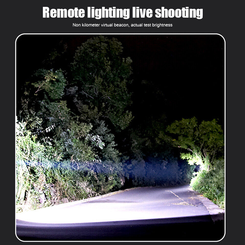 1200mAh Portable Fishing LED Headlight USB Rechargeable Waterproof Headlamp