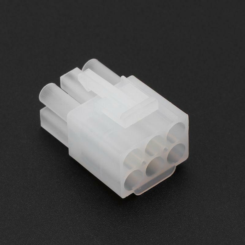 Power Socket Cable Connector 6 Pin Shortwave Radio Plug Cord Adapter for YAESU