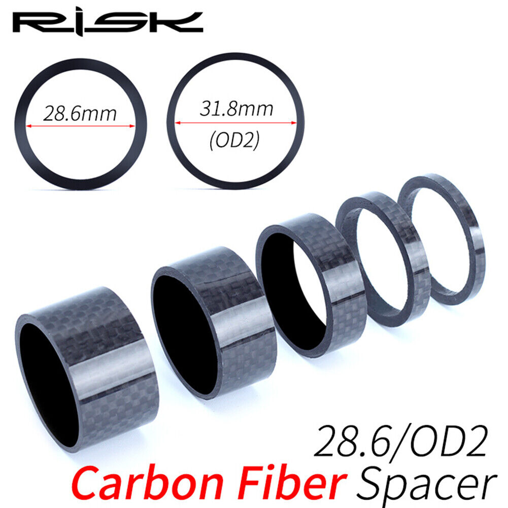 RISK 3/5/10/15/20mm Bike Front Fork Washer Set Bicycle Stem Headset Spacer