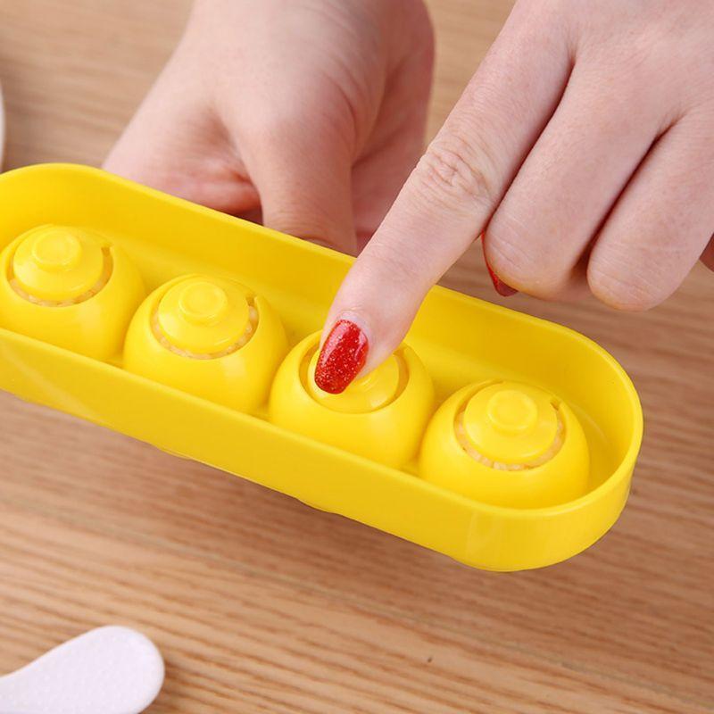 Onigiri Mold Rice Ball Sushi Maker DIY Handicraft Bento Accessories with Spoon