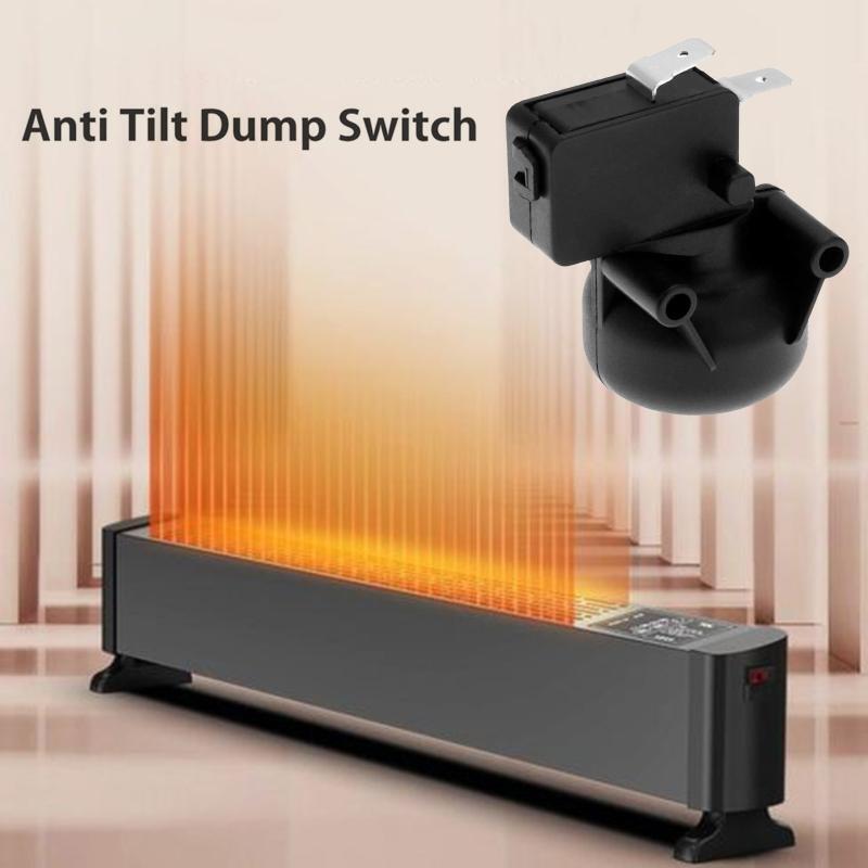 Anti Tilt Switch Tilt Shut Off Heater 16A Tip Over Switch for Electric Heater