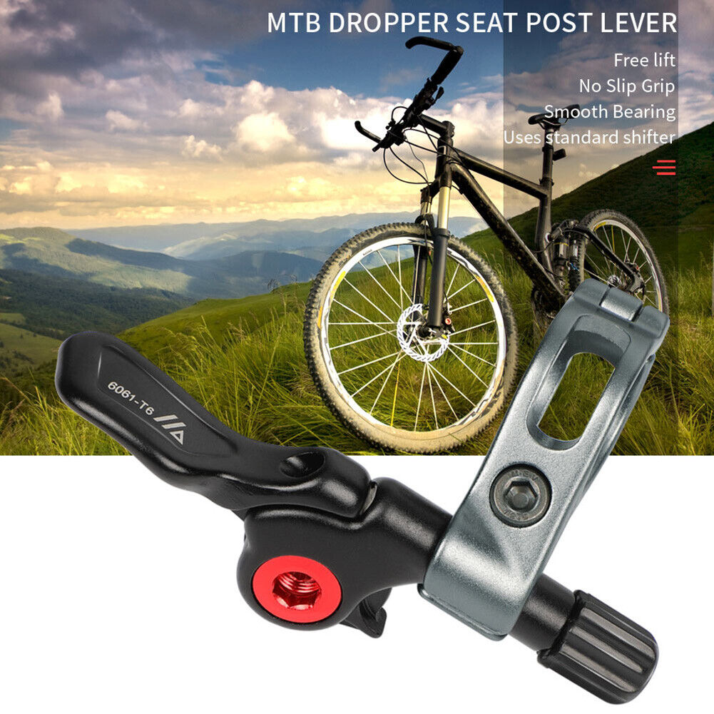 Bicycle Dropper Seatpost Remote Wire Control MTB Road Bike Seat Tube Lever