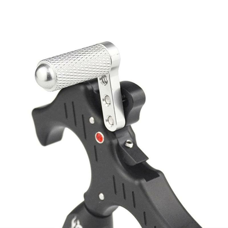 3 Finger Compound Bow Archery Release Aid Hunting Thumb Caliper Trigger Handheld