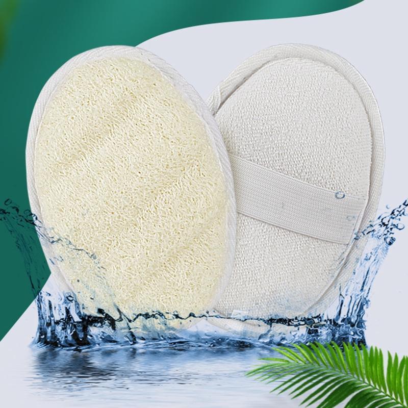 Natural Exfoliating Loofah Body Scrubber Bath Shower Sponge Textured Scrub Skin